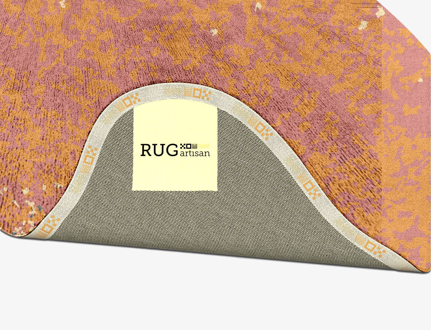 Ombre Gradation Splash Hand Tufted Bamboo Silk Custom Rug by Rug Artisan