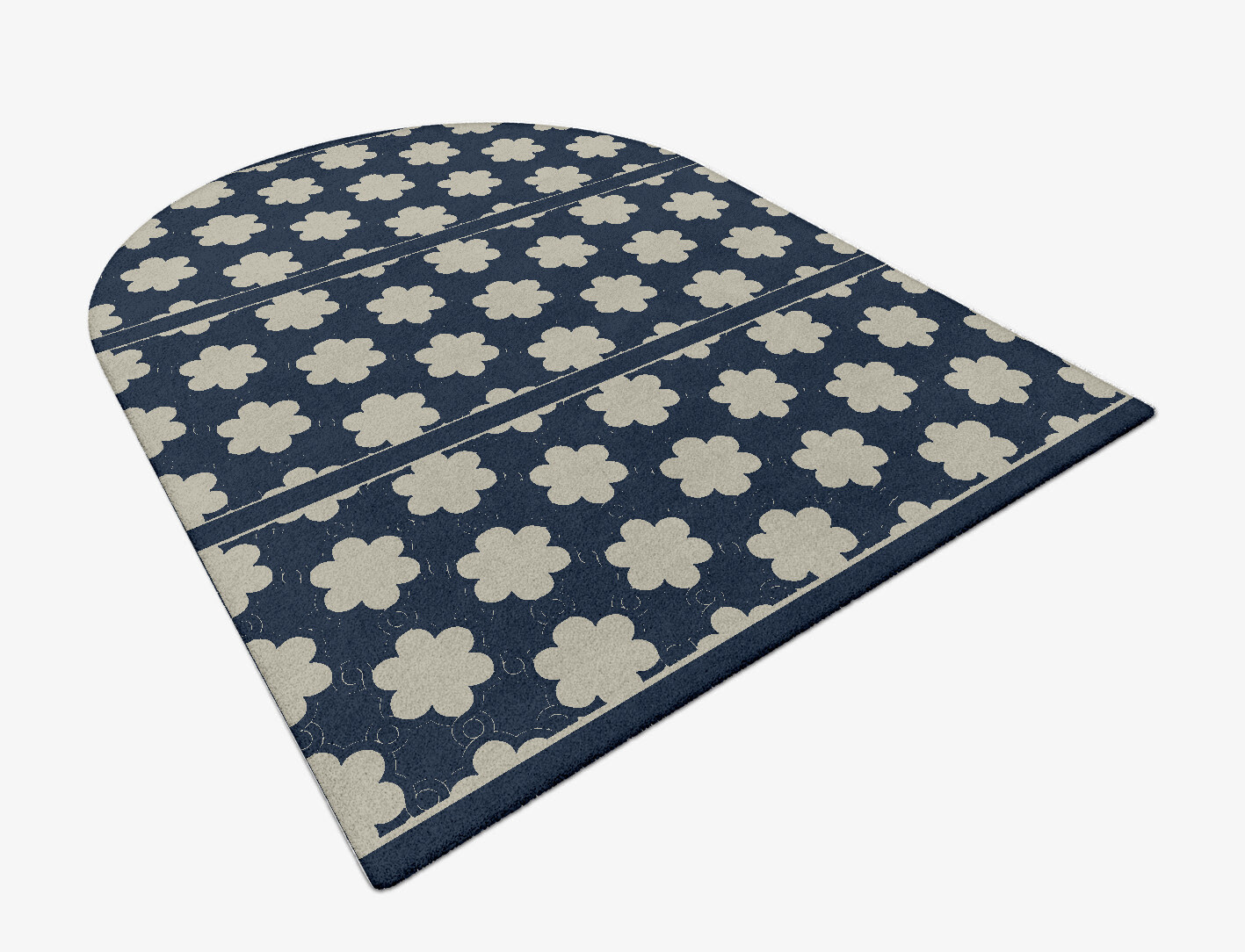 Ontario Geometric Arch Hand Tufted Pure Wool Custom Rug by Rug Artisan