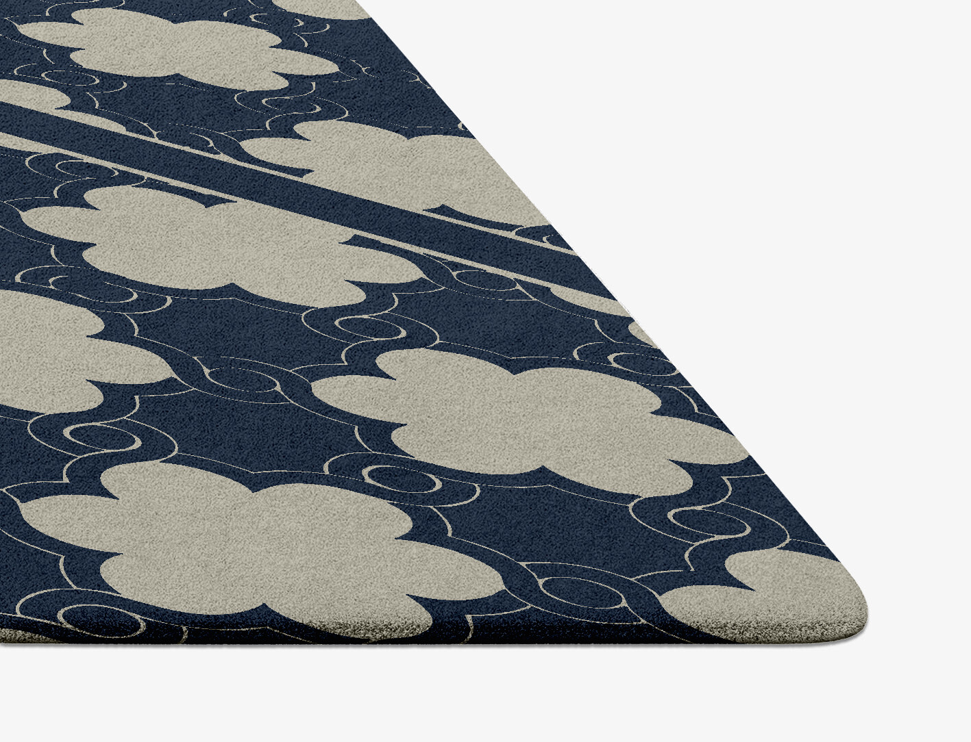 Ontario Geometric Diamond Hand Tufted Pure Wool Custom Rug by Rug Artisan