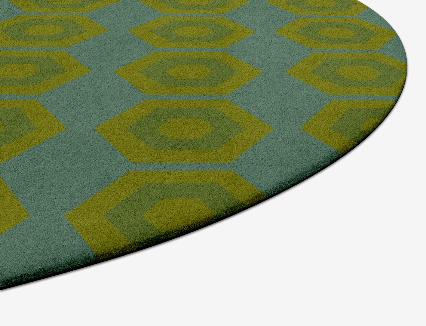 Orb Geometric Capsule Hand Tufted Pure Wool Custom Rug by Rug Artisan