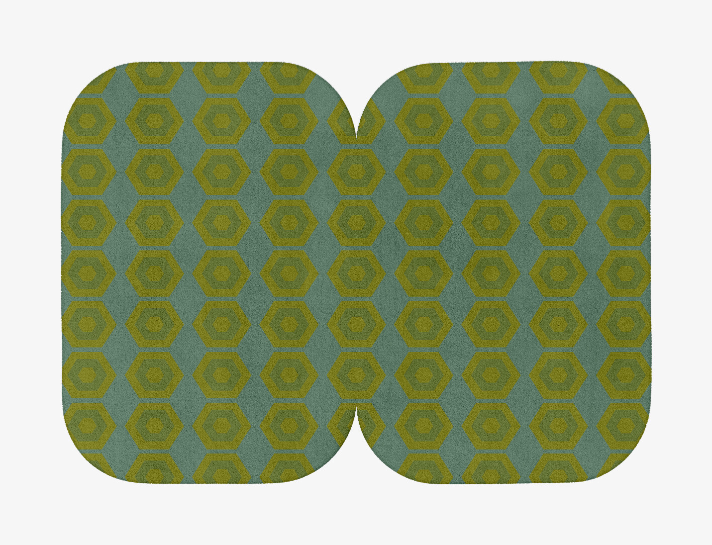 Orb Geometric Eight Hand Tufted Pure Wool Custom Rug by Rug Artisan