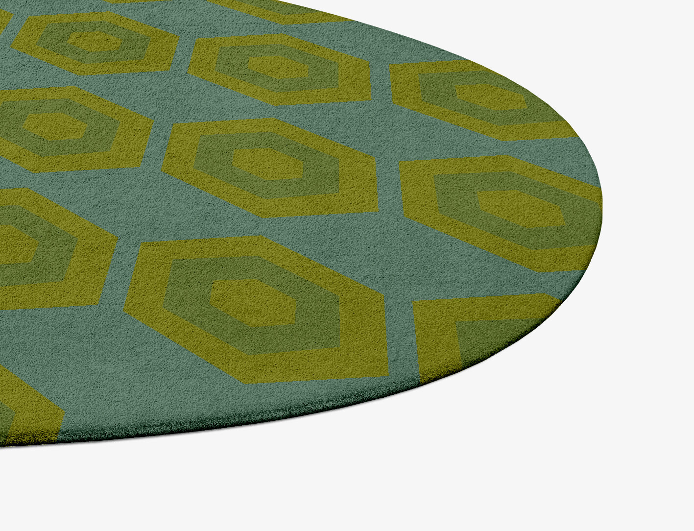 Orb Geometric Splash Hand Tufted Pure Wool Custom Rug by Rug Artisan