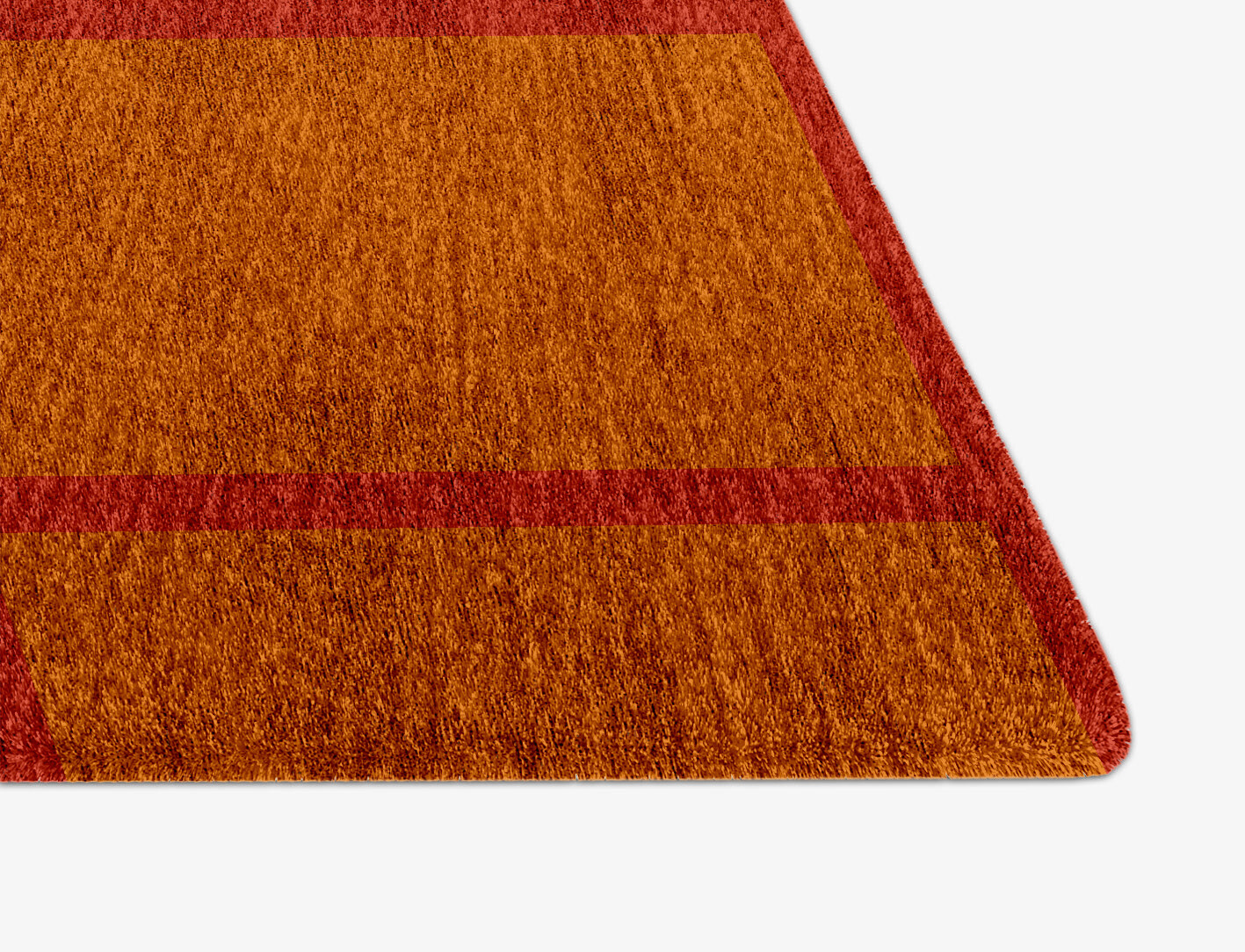 Orchid Geometric Arch Hand Knotted Bamboo Silk Custom Rug by Rug Artisan