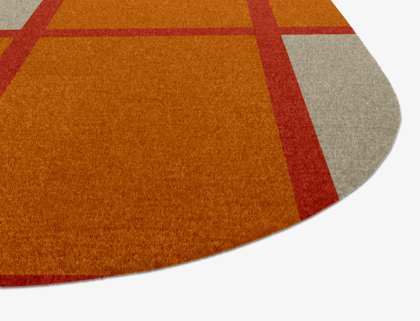 Orchid Geometric Eight Hand Knotted Tibetan Wool Custom Rug by Rug Artisan