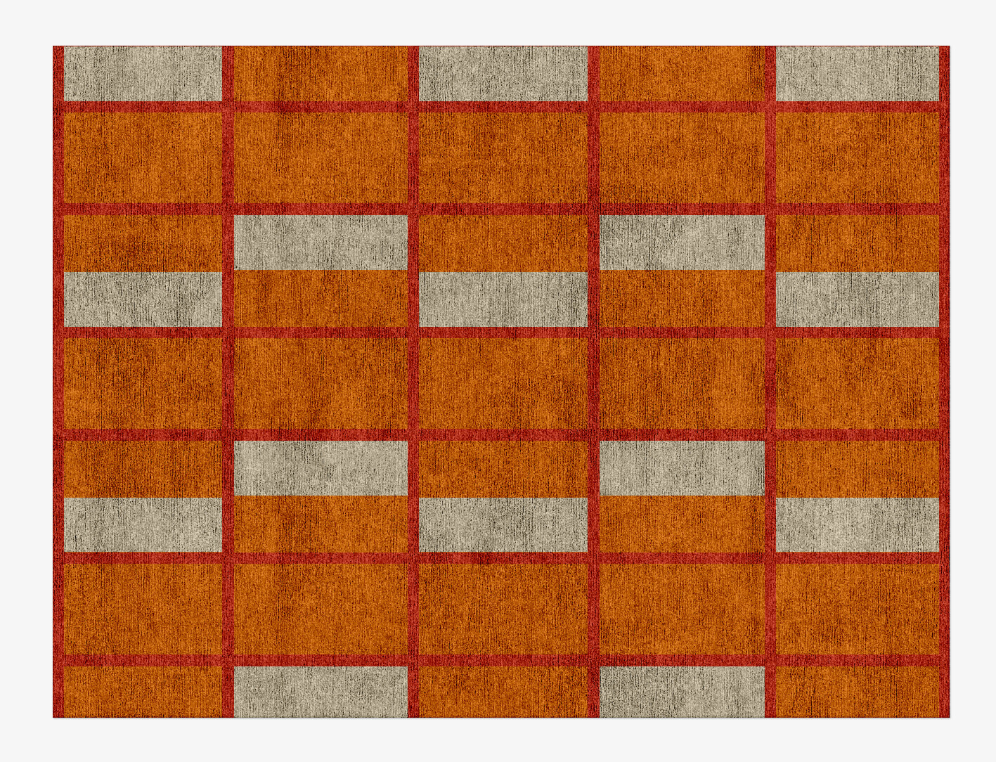 Orchid Geometric Rectangle Hand Knotted Bamboo Silk Custom Rug by Rug Artisan