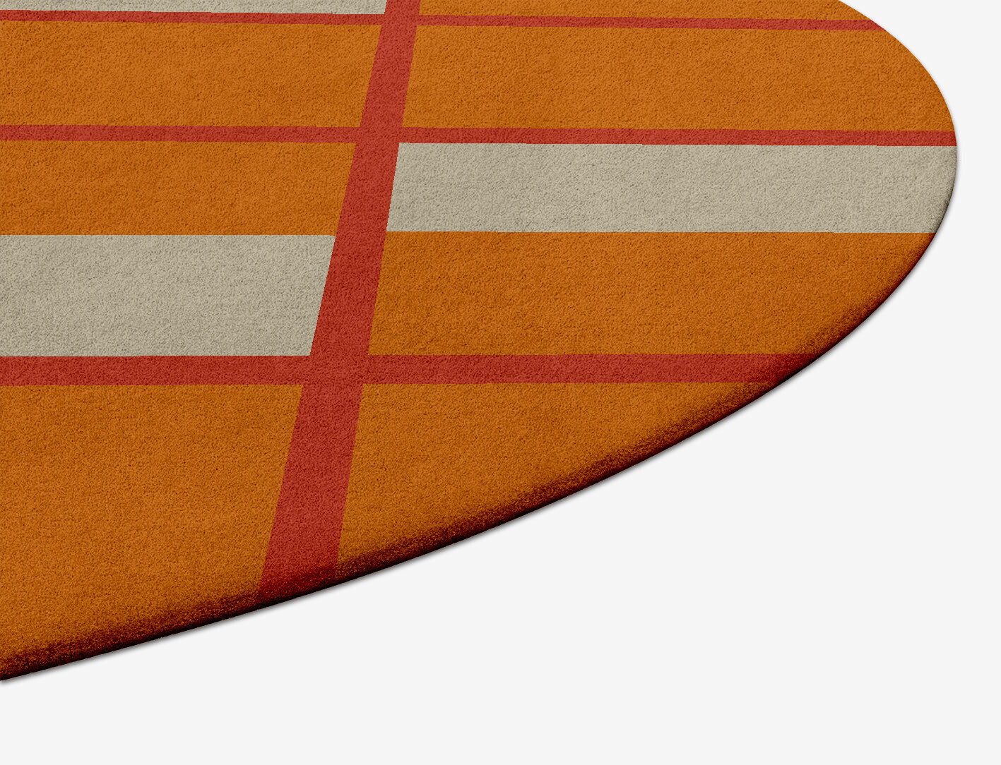 Orchid Geometric Capsule Hand Tufted Pure Wool Custom Rug by Rug Artisan