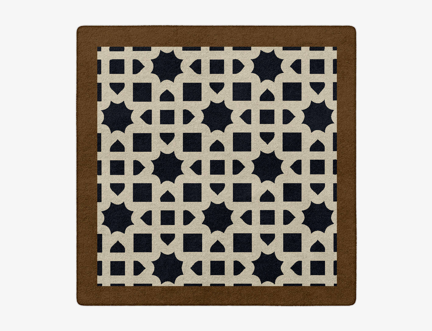 Oriel Geometric Square Hand Tufted Pure Wool Custom Rug by Rug Artisan