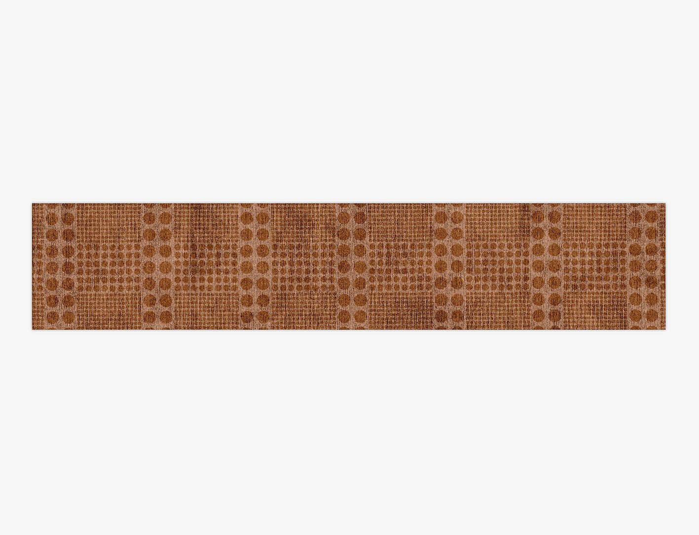Origins Modern Geometrics Runner Hand Knotted Bamboo Silk Custom Rug by Rug Artisan