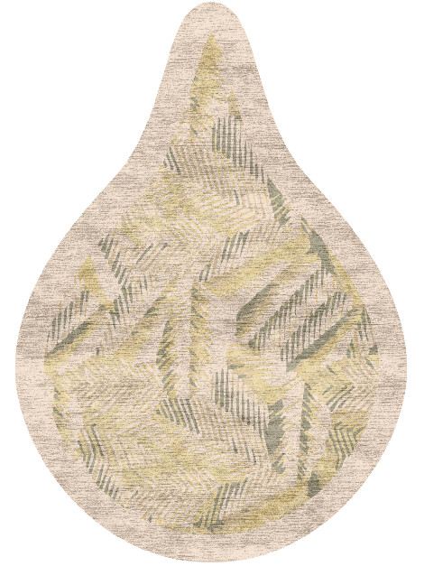 Orikane Origami Drop Hand Knotted Bamboo Silk Custom Rug by Rug Artisan