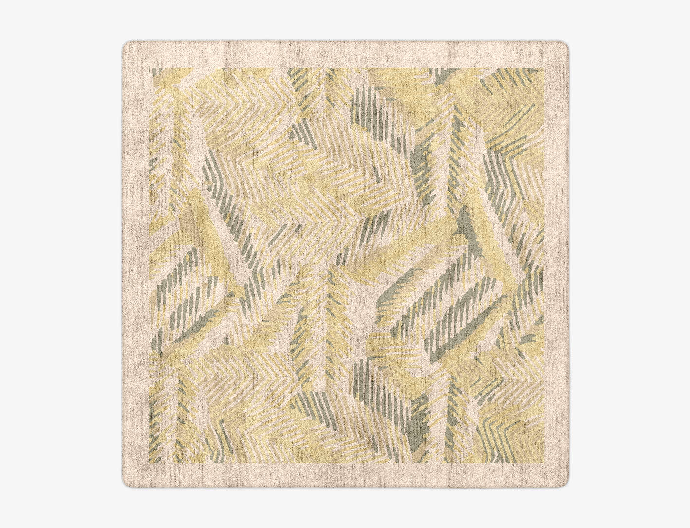 Orikane Origami Square Hand Tufted Bamboo Silk Custom Rug by Rug Artisan