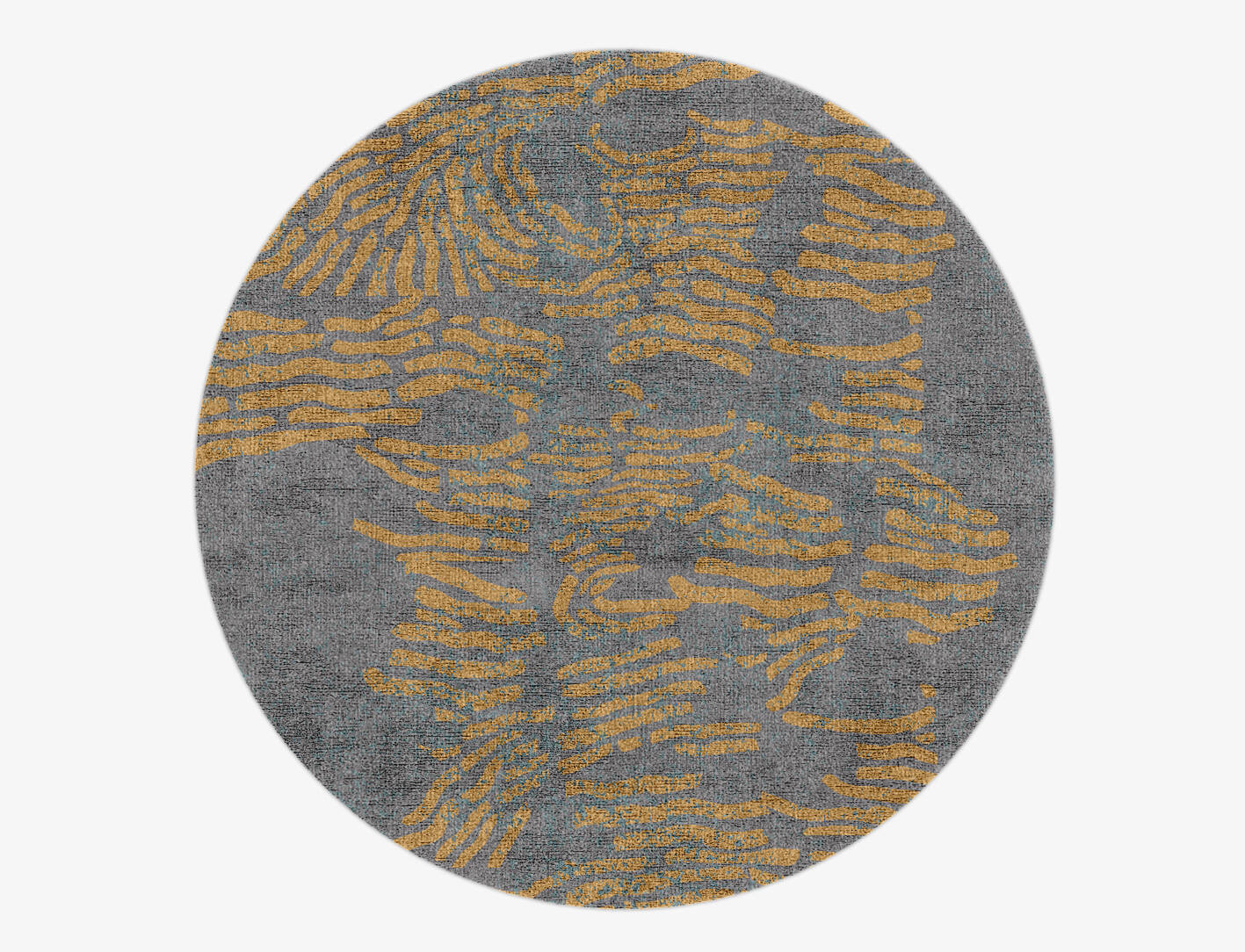 Orla  Round Hand Knotted Bamboo Silk Custom Rug by Rug Artisan