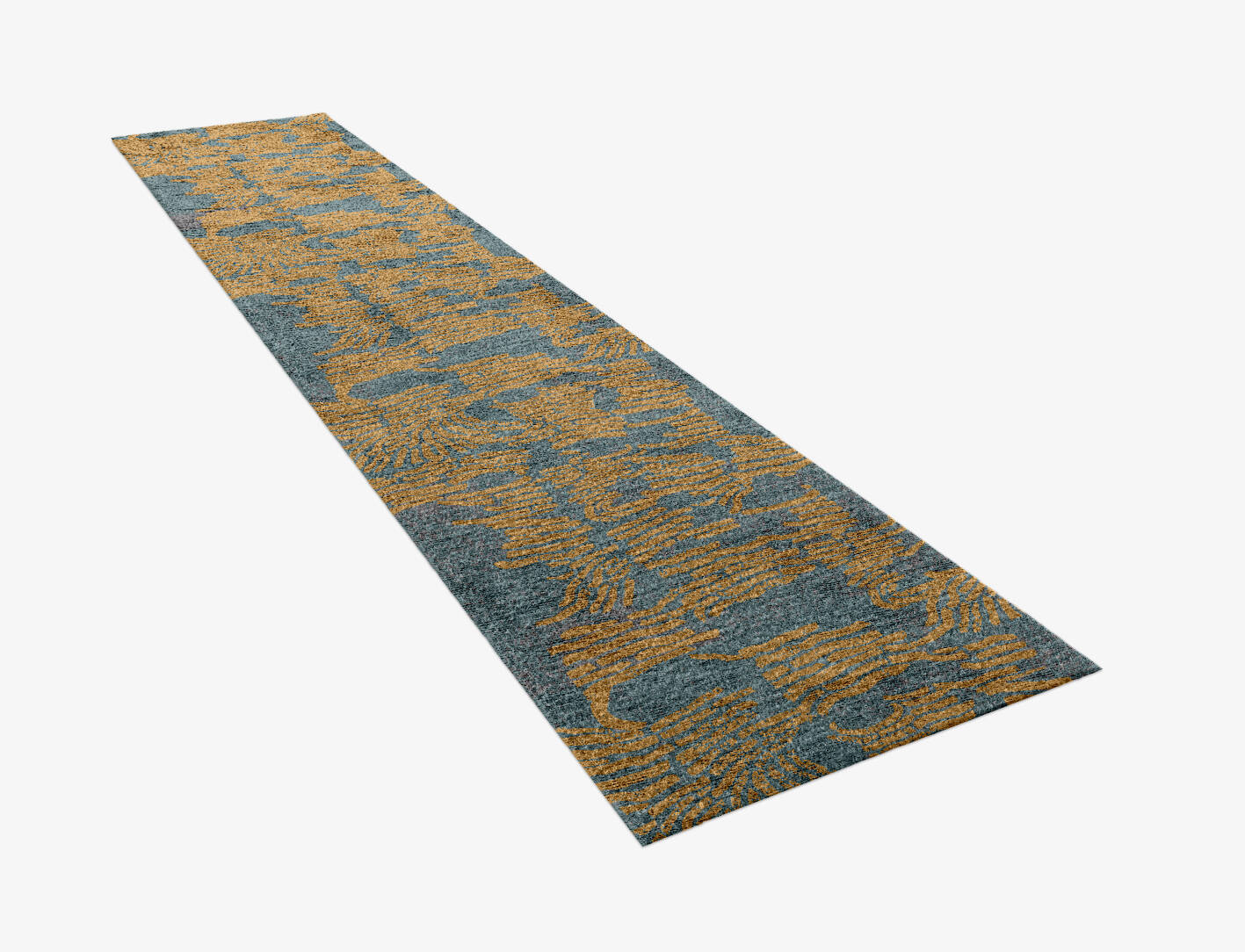 Orla  Runner Hand Knotted Bamboo Silk Custom Rug by Rug Artisan