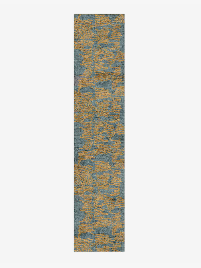 Orla  Runner Hand Knotted Bamboo Silk Custom Rug by Rug Artisan