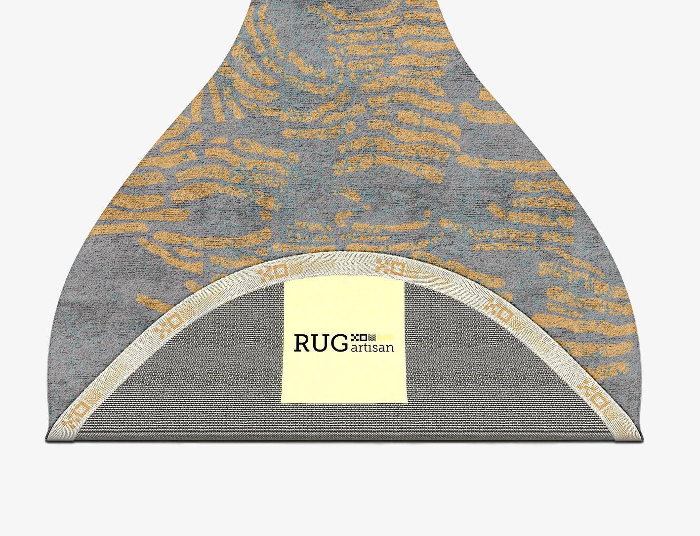 Orla  Drop Hand Tufted Bamboo Silk Custom Rug by Rug Artisan