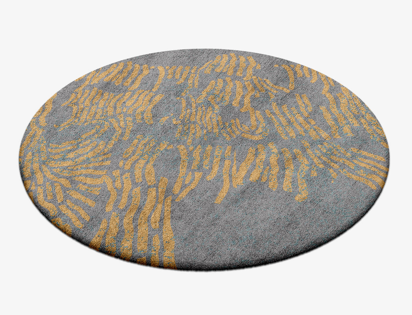 Orla  Round Hand Tufted Bamboo Silk Custom Rug by Rug Artisan