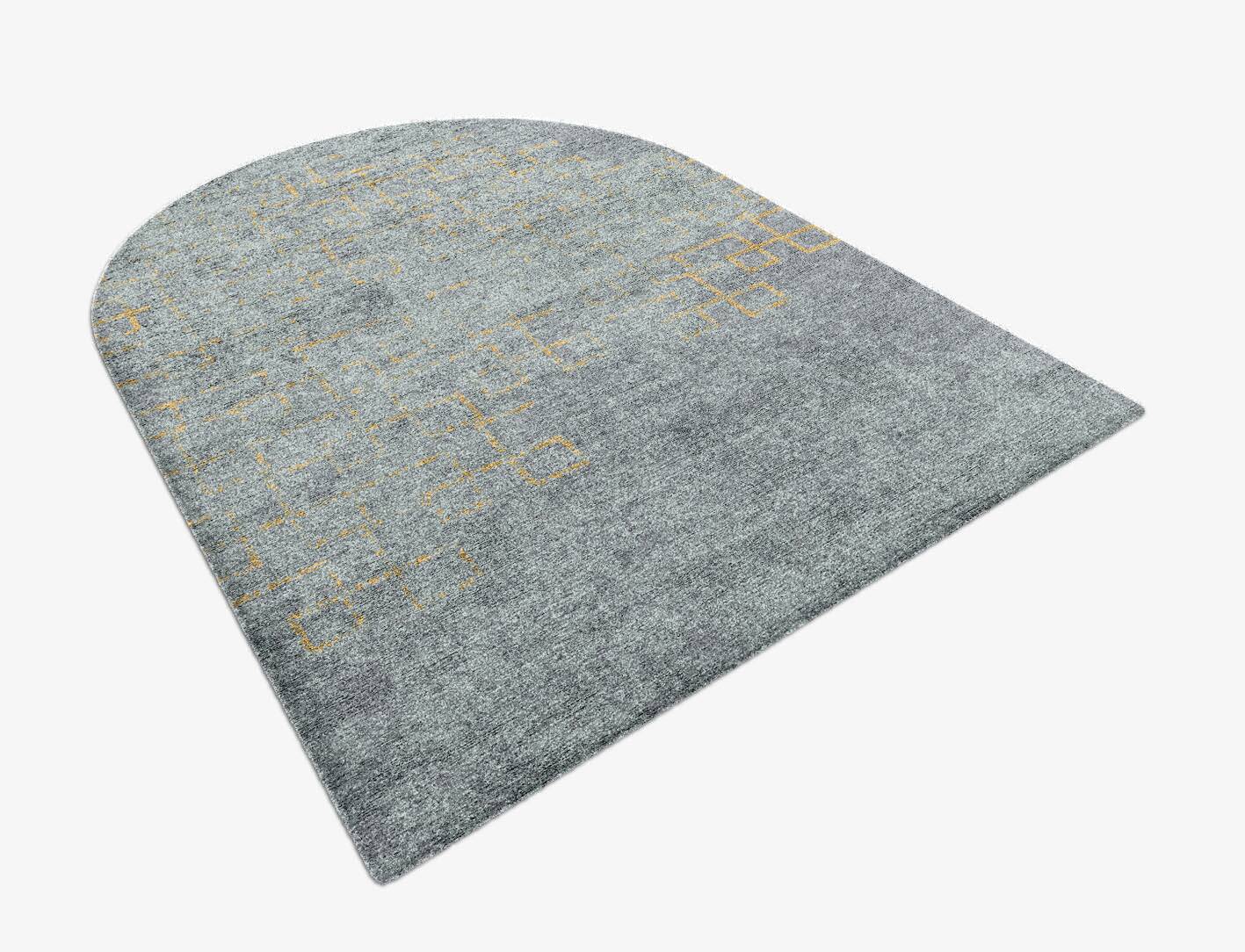 Orris  Arch Hand Knotted Bamboo Silk Custom Rug by Rug Artisan