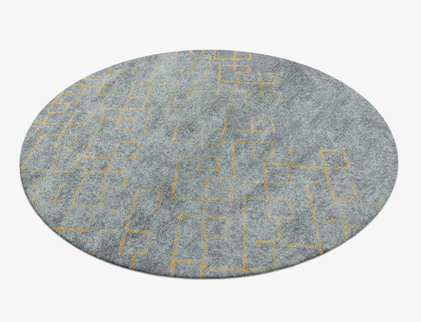 Orris  Round Hand Knotted Bamboo Silk Custom Rug by Rug Artisan