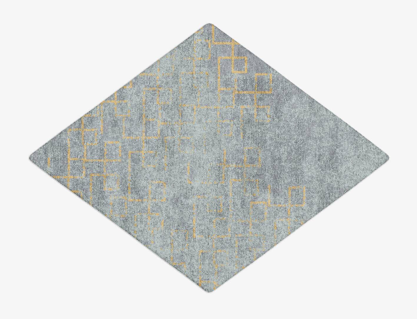 Orris  Diamond Hand Tufted Bamboo Silk Custom Rug by Rug Artisan