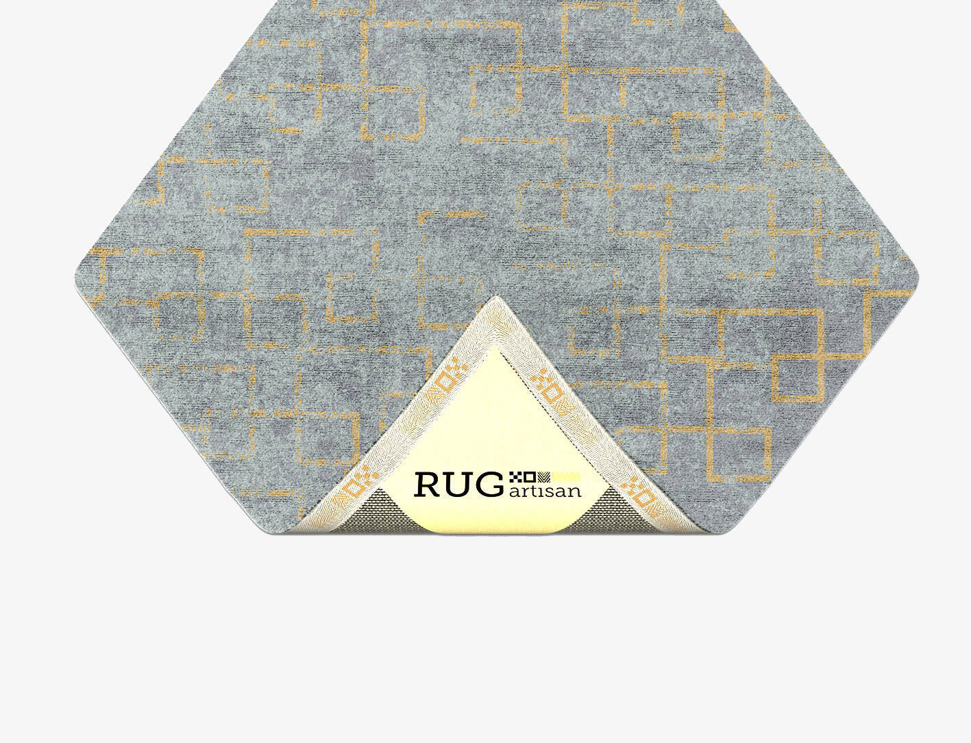 Orris  Diamond Hand Tufted Bamboo Silk Custom Rug by Rug Artisan