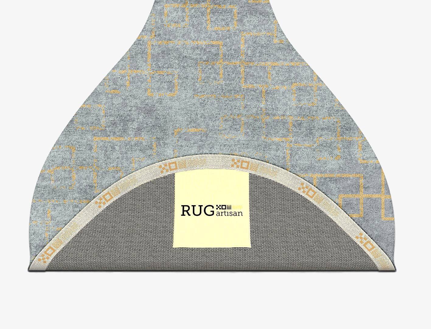 Orris  Drop Hand Tufted Bamboo Silk Custom Rug by Rug Artisan