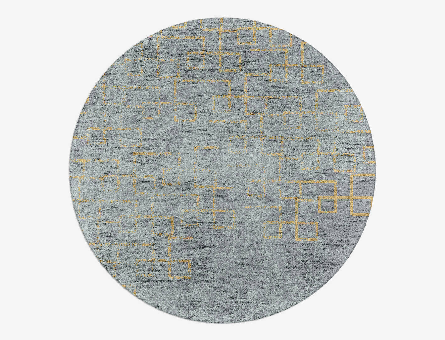 Orris  Round Hand Tufted Bamboo Silk Custom Rug by Rug Artisan