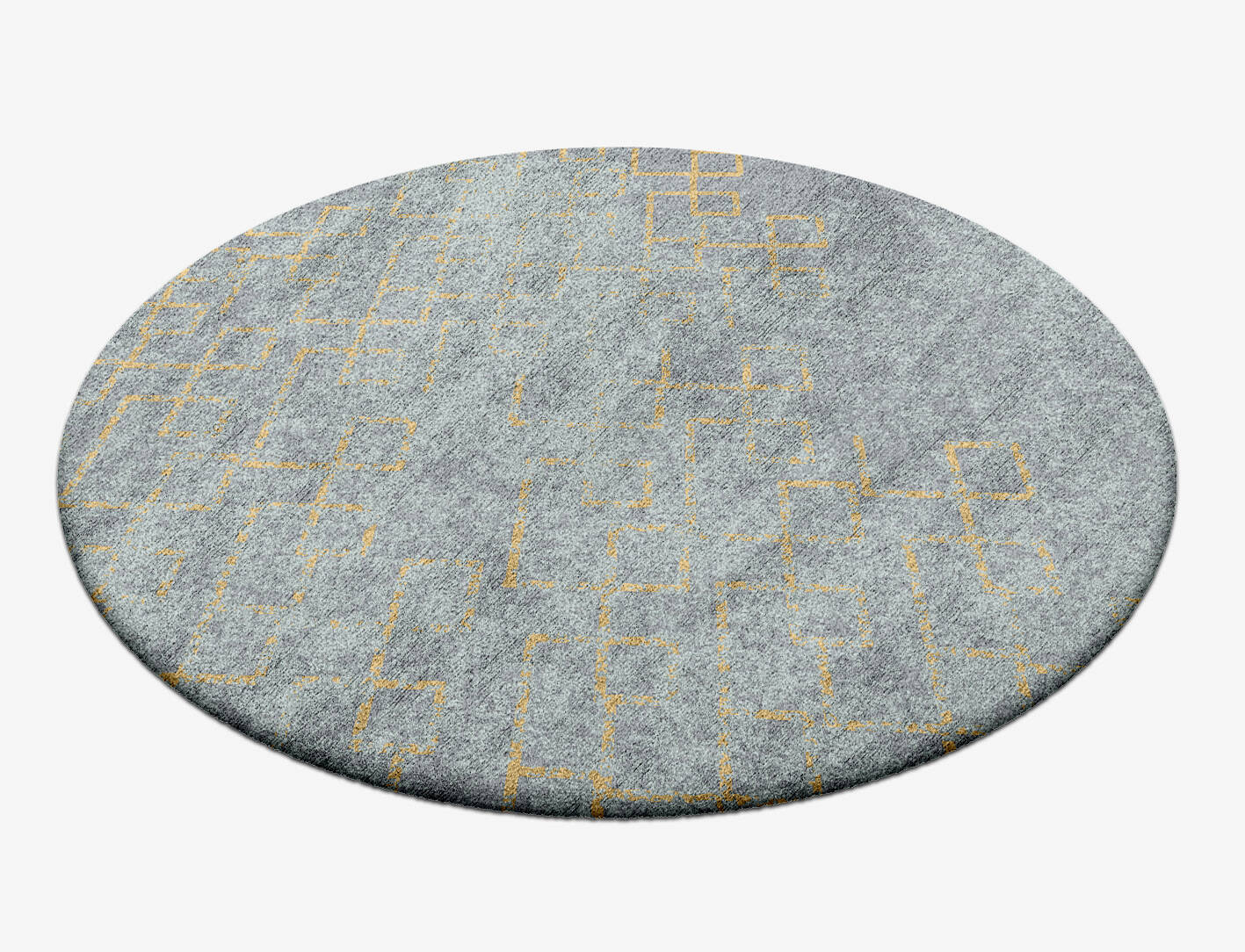 Orris  Round Hand Tufted Bamboo Silk Custom Rug by Rug Artisan