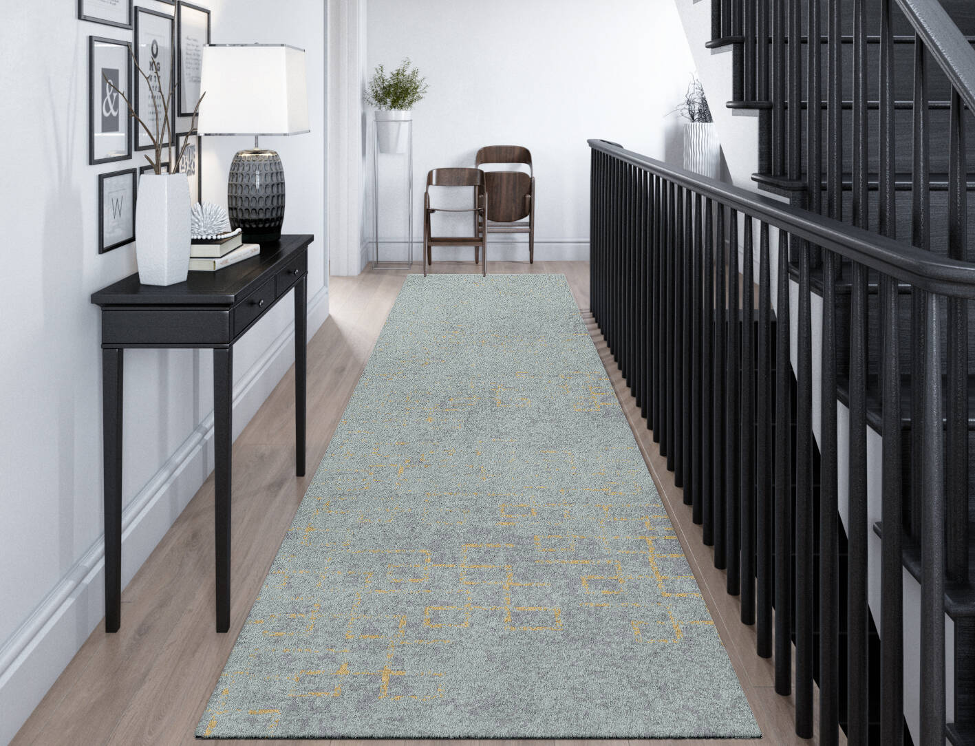 Orris  Runner Hand Tufted Pure Wool Custom Rug by Rug Artisan