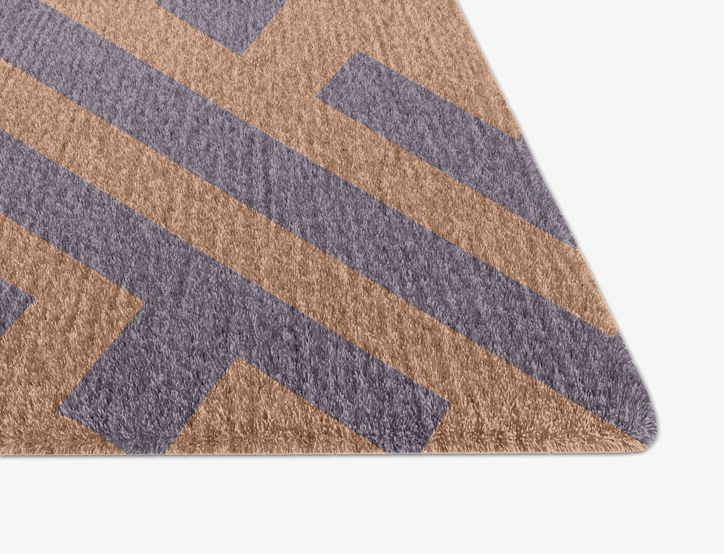 Oscar Geometric Arch Hand Knotted Tibetan Wool Custom Rug by Rug Artisan