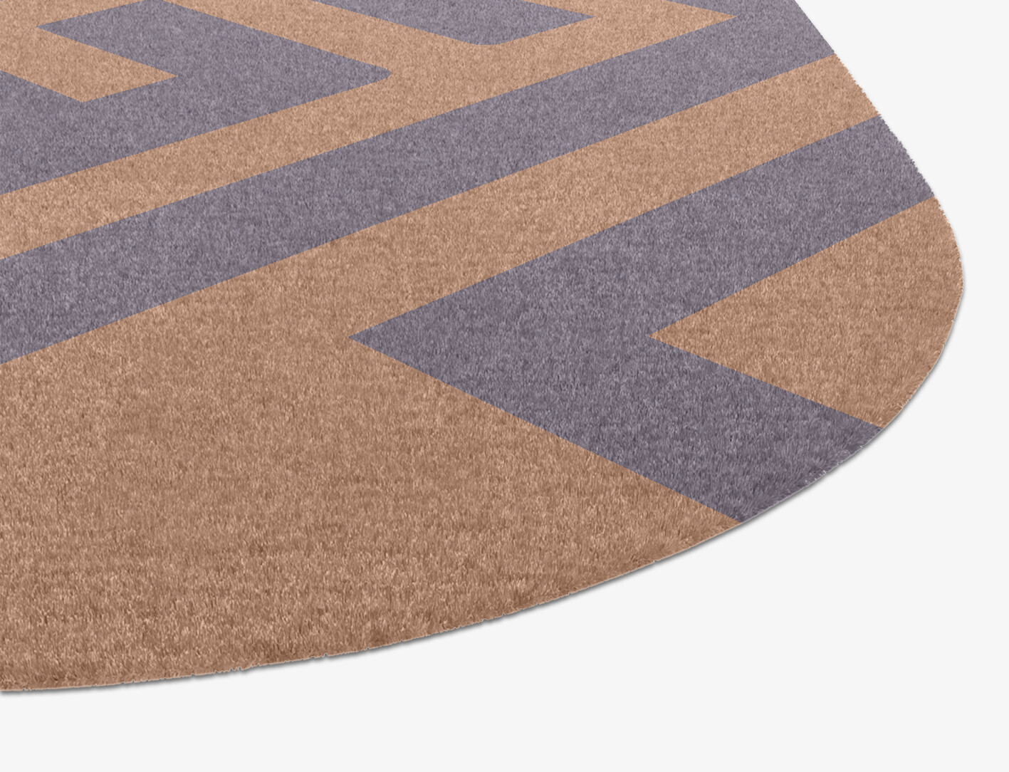 Oscar Geometric Eight Hand Knotted Tibetan Wool Custom Rug by Rug Artisan