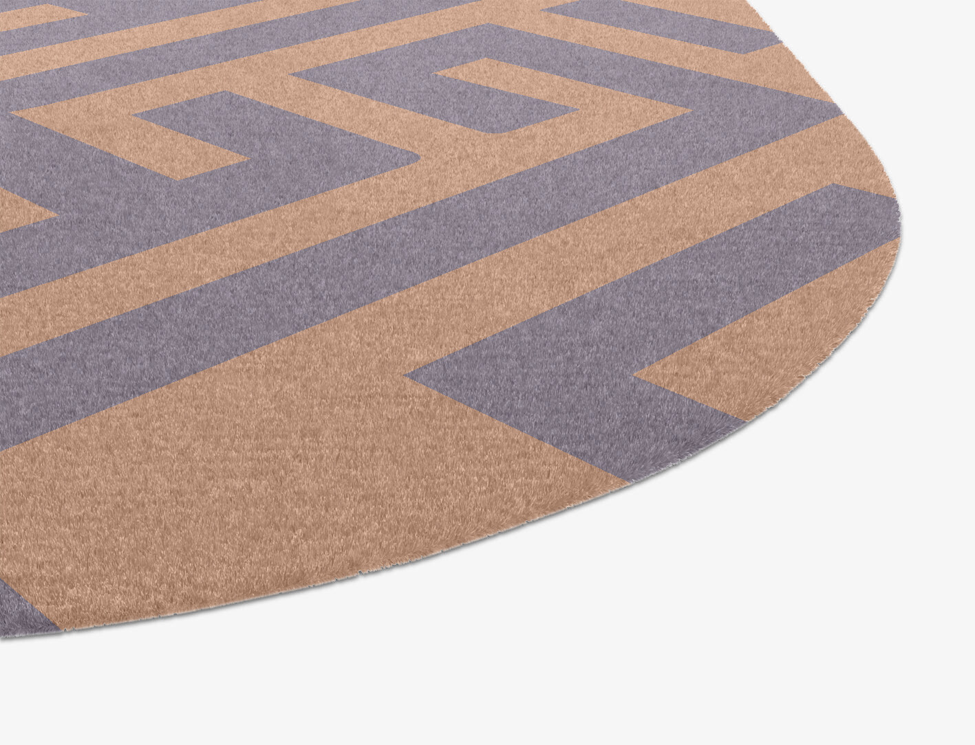 Oscar Geometric Oblong Hand Knotted Tibetan Wool Custom Rug by Rug Artisan