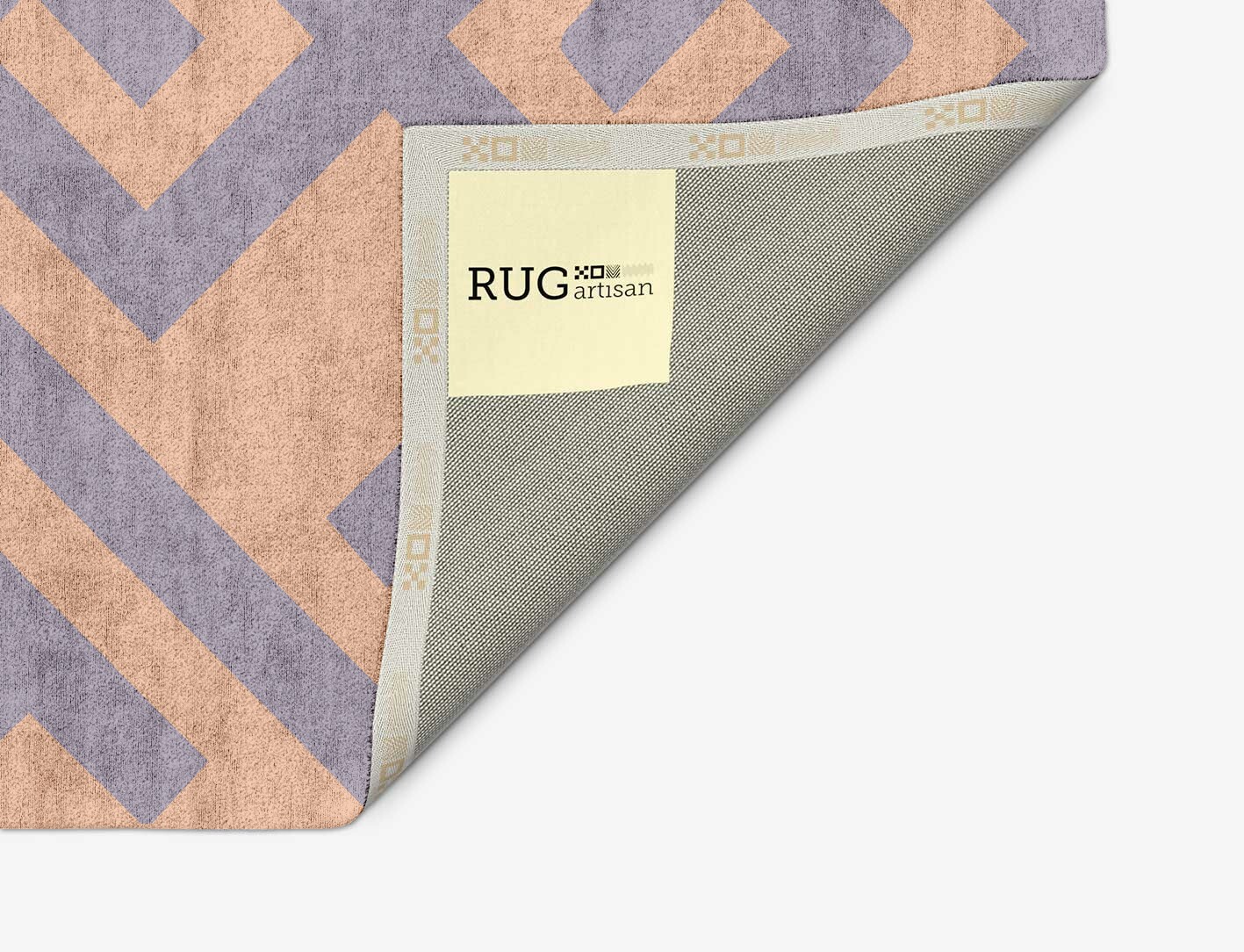 Oscar Geometric Arch Hand Tufted Bamboo Silk Custom Rug by Rug Artisan