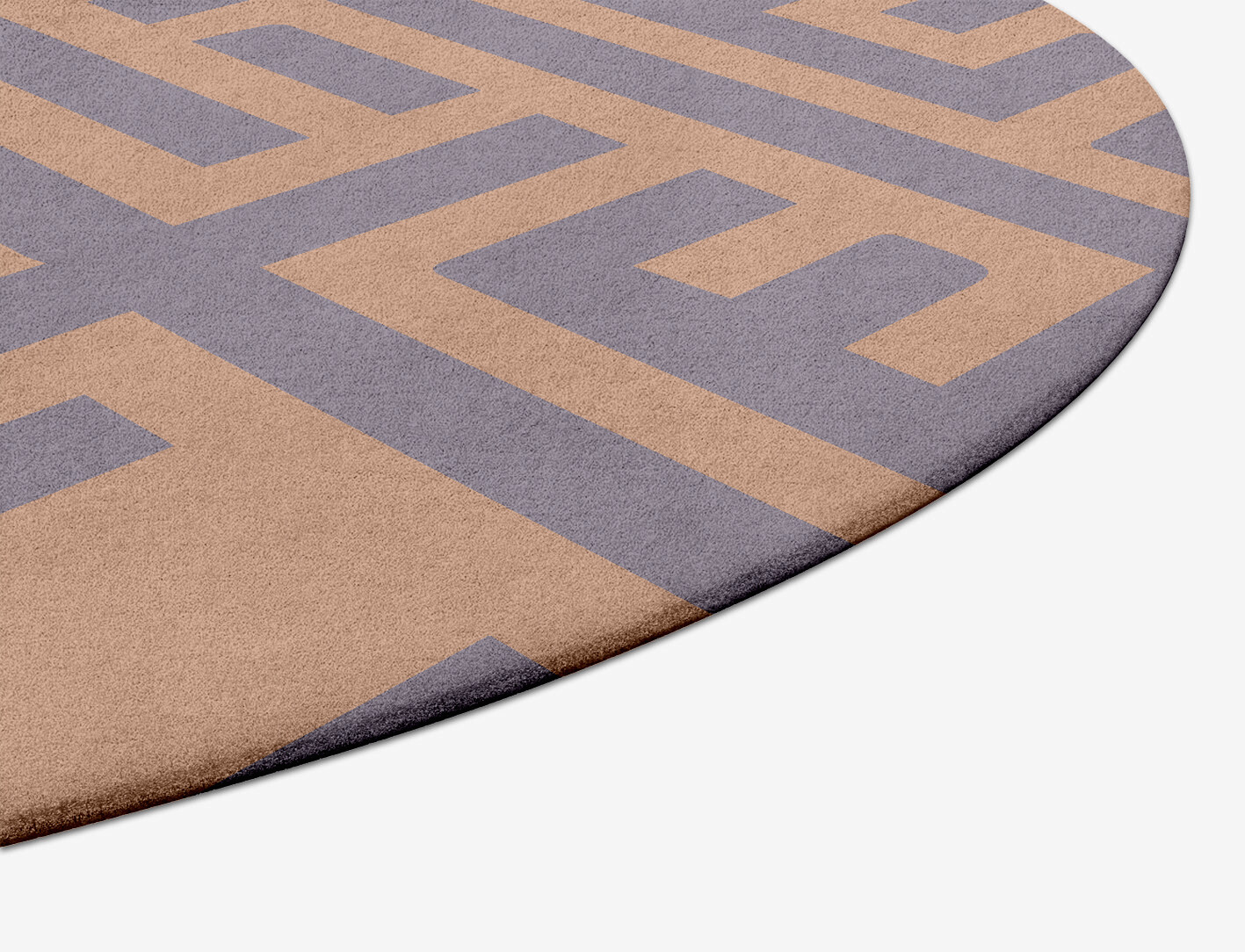 Oscar Geometric Capsule Hand Tufted Pure Wool Custom Rug by Rug Artisan