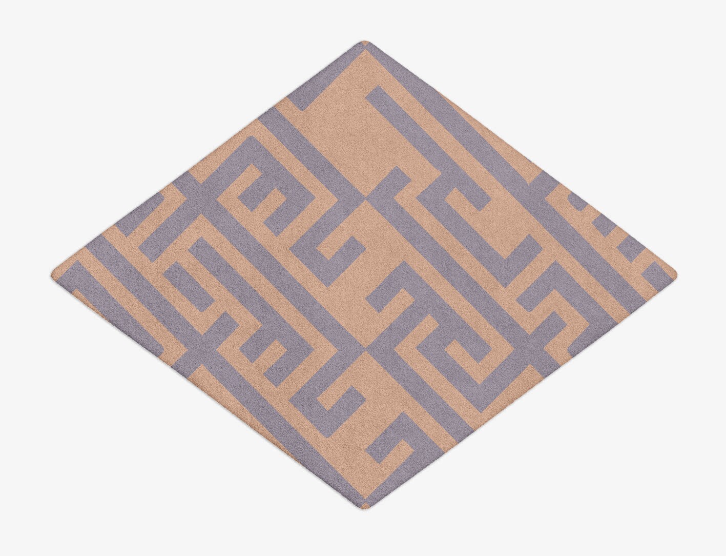 Oscar Geometric Diamond Hand Tufted Pure Wool Custom Rug by Rug Artisan