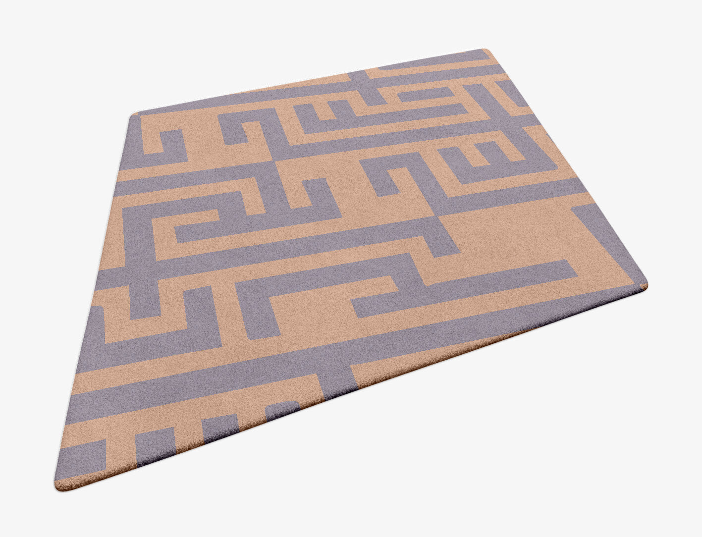 Oscar Geometric Diamond Hand Tufted Pure Wool Custom Rug by Rug Artisan