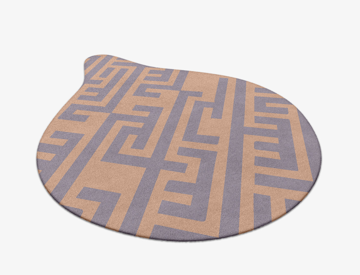 Oscar Geometric Drop Hand Tufted Pure Wool Custom Rug by Rug Artisan