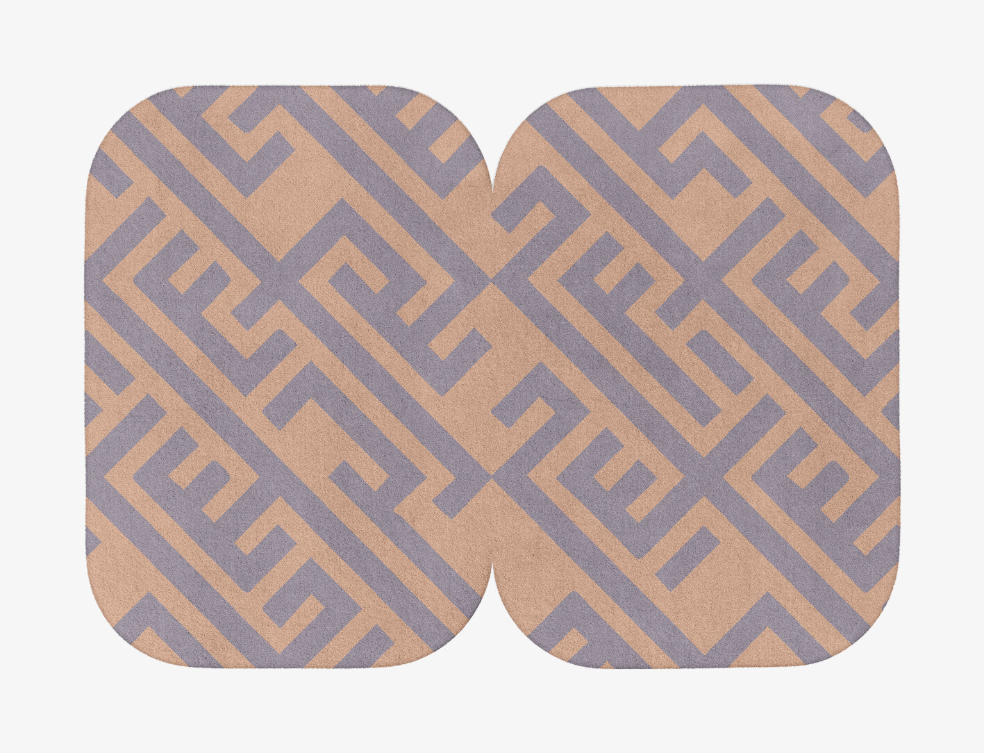 Oscar Geometric Eight Hand Tufted Pure Wool Custom Rug by Rug Artisan