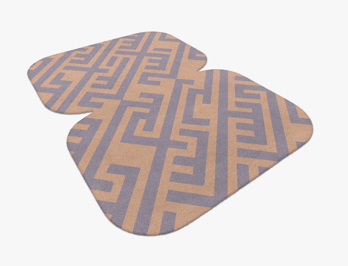 Oscar Geometric Eight Hand Tufted Pure Wool Custom Rug by Rug Artisan