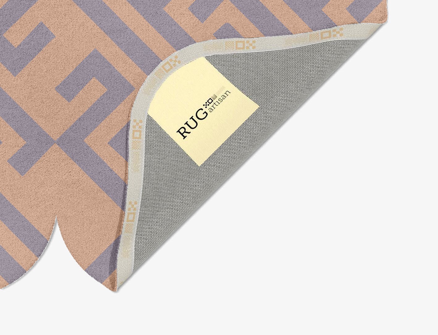 Oscar Geometric Eight Hand Tufted Pure Wool Custom Rug by Rug Artisan
