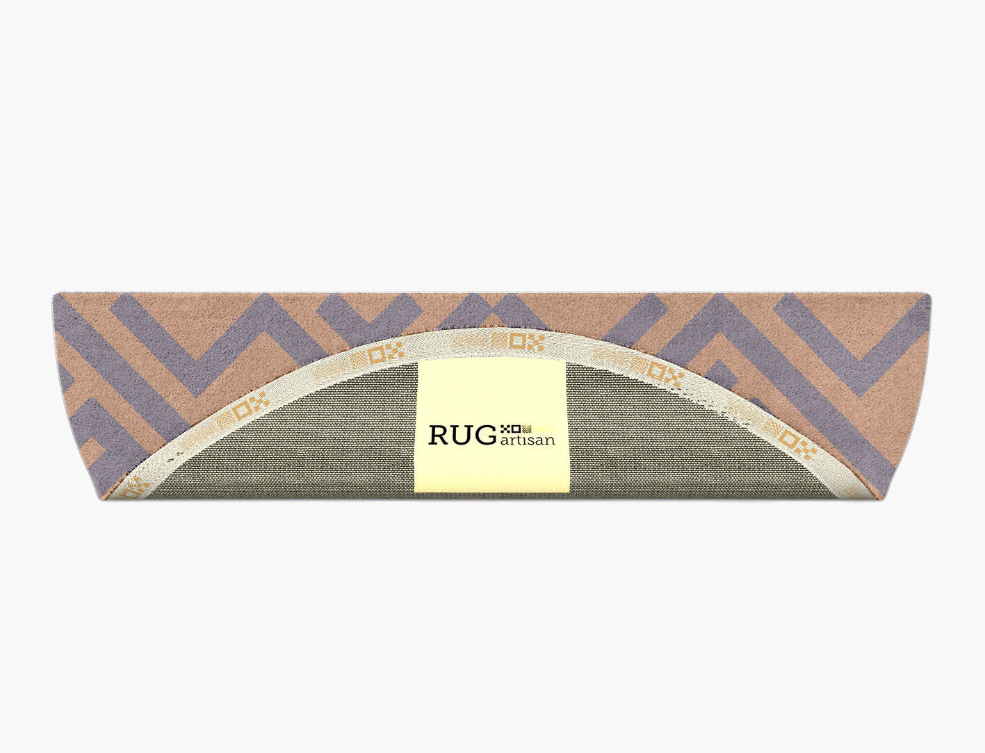 Oscar Geometric Halfmoon Hand Tufted Pure Wool Custom Rug by Rug Artisan