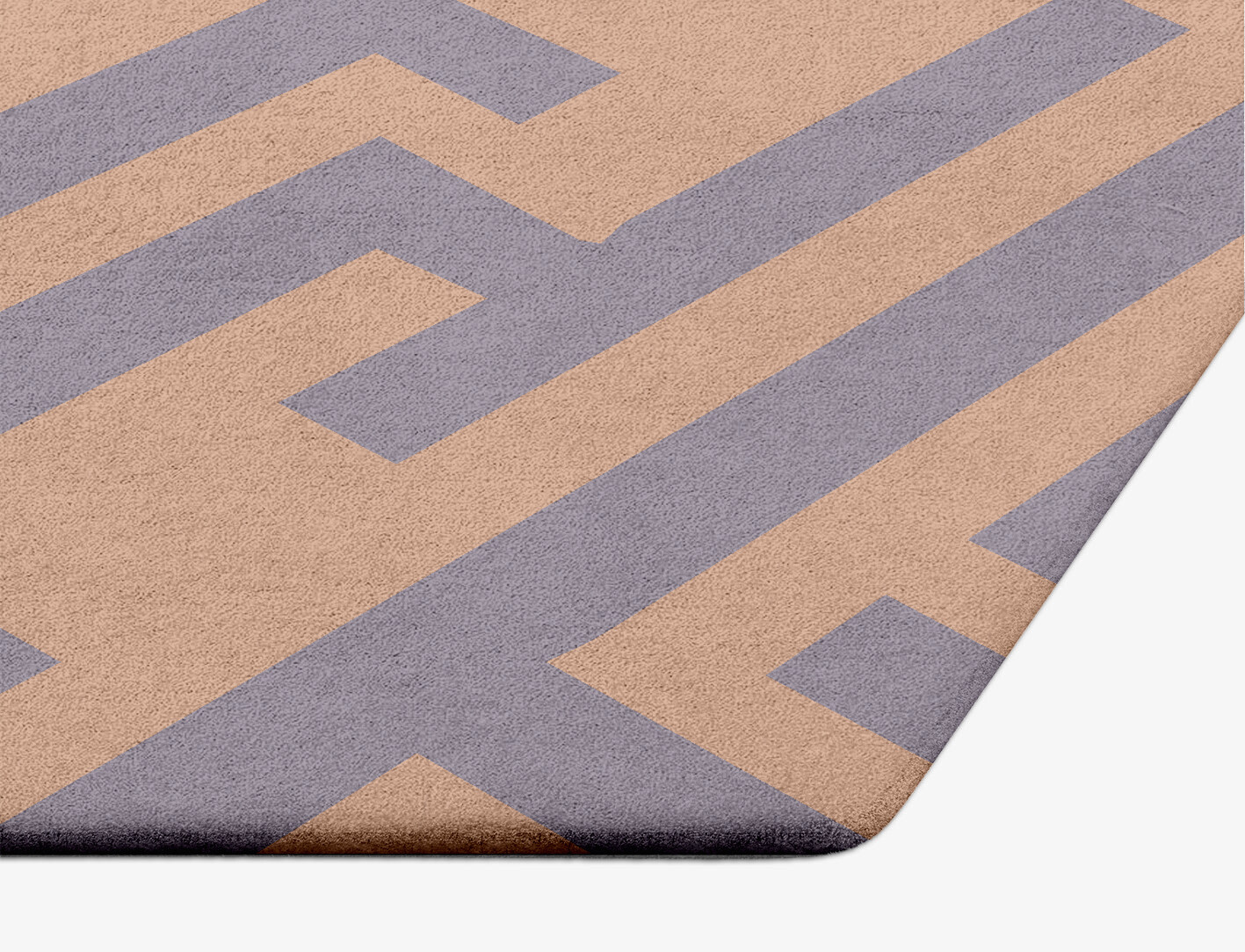 Oscar Geometric Hexagon Hand Tufted Pure Wool Custom Rug by Rug Artisan