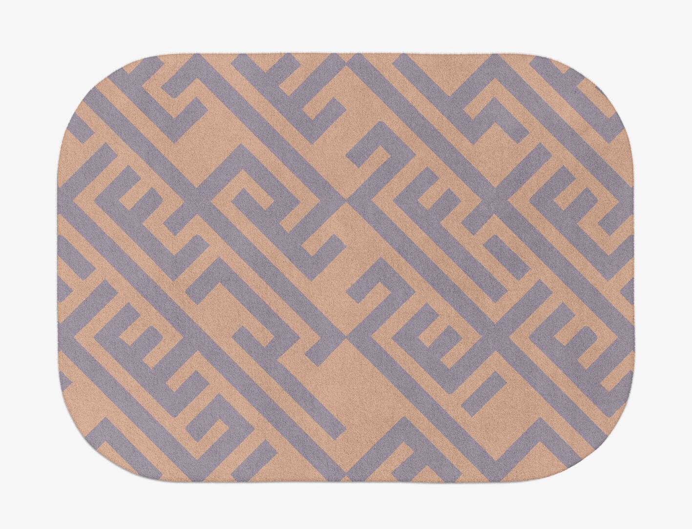 Oscar Geometric Oblong Hand Tufted Pure Wool Custom Rug by Rug Artisan