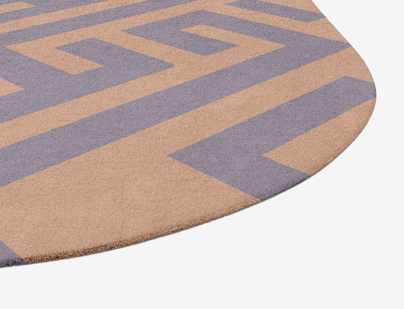 Oscar Geometric Oblong Hand Tufted Pure Wool Custom Rug by Rug Artisan