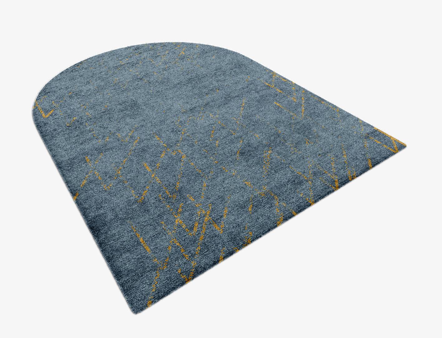 Oura  Arch Hand Knotted Bamboo Silk Custom Rug by Rug Artisan