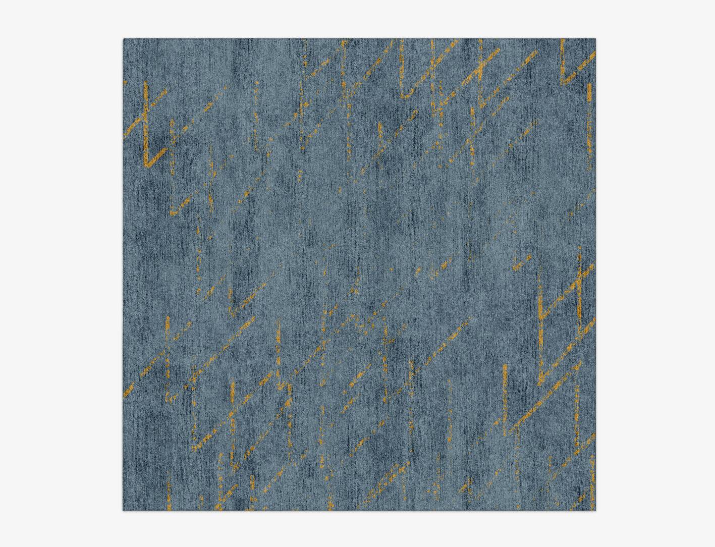 Oura  Square Hand Knotted Bamboo Silk Custom Rug by Rug Artisan