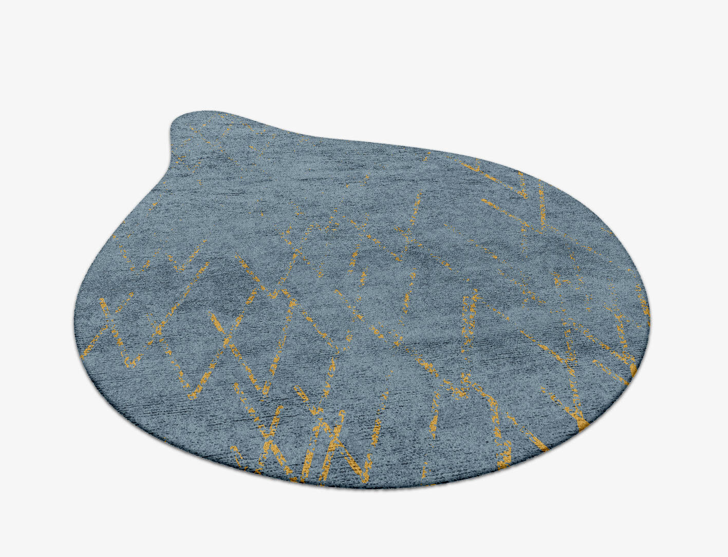 Oura  Drop Hand Tufted Bamboo Silk Custom Rug by Rug Artisan