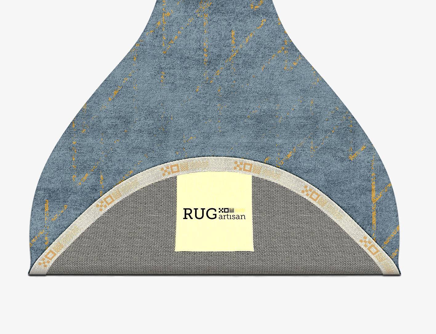 Oura  Drop Hand Tufted Bamboo Silk Custom Rug by Rug Artisan