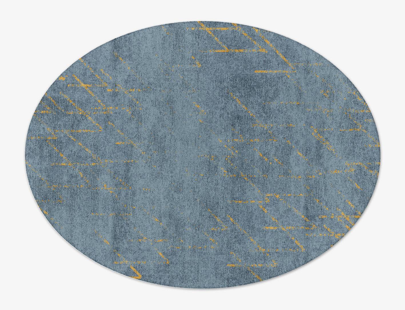 Oura  Oval Hand Tufted Bamboo Silk Custom Rug by Rug Artisan