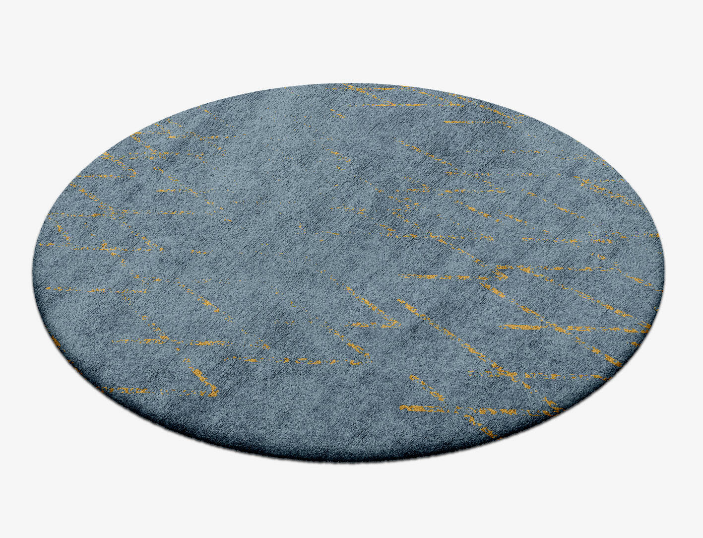 Oura  Round Hand Tufted Bamboo Silk Custom Rug by Rug Artisan