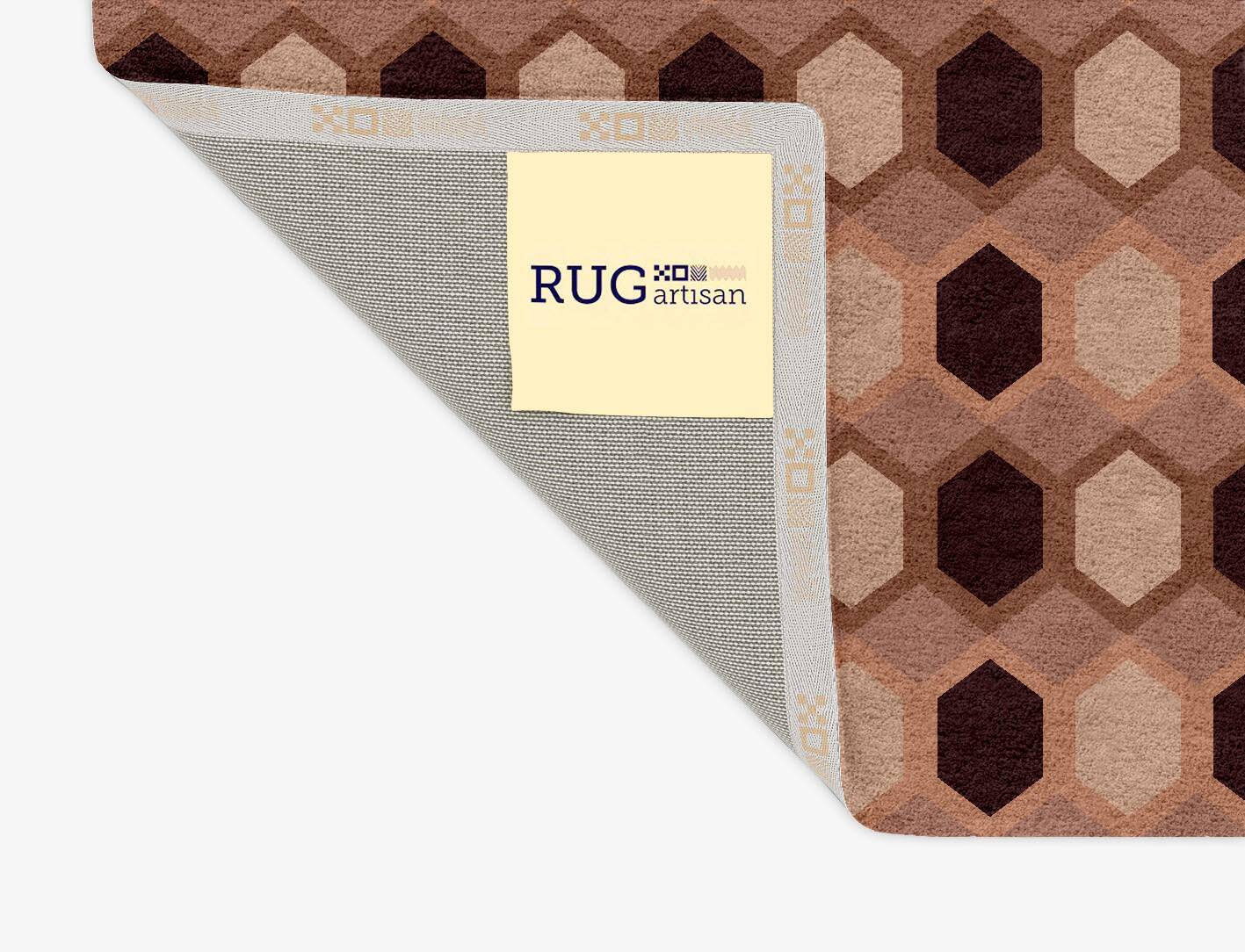 Outlined Modern Geometrics Rectangle Hand Tufted Pure Wool Custom Rug by Rug Artisan