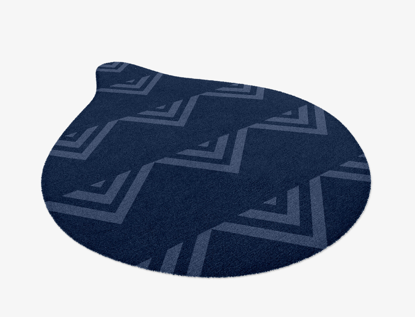 Ovid Minimalist Drop Hand Knotted Tibetan Wool Custom Rug by Rug Artisan